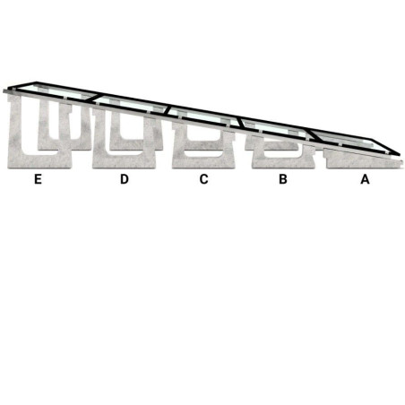 Estructura Hormigón Horizontal Vela Inclinación 10