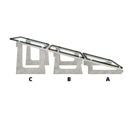 Estructura Hormigón Horizontal Vela Inclinación 15