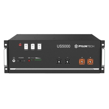 Batería Litio 4 8kWh Pylontech US5000 48V