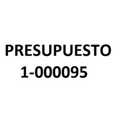 PRESUPUESTO 1-000095