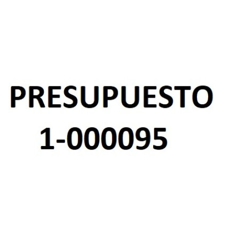 PRESUPUESTO 1-000095