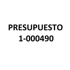 PRESUPUESTO 1-000490