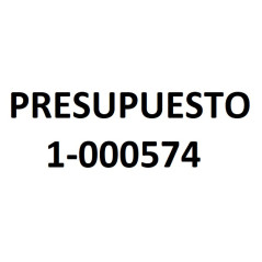 PRESUPUESTO 1-000574