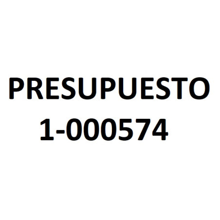 PRESUPUESTO 1-000574