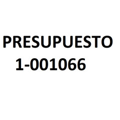 PRESUPUESTO 1-001066