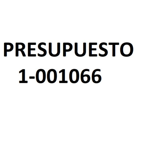 PRESUPUESTO 1-001066