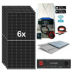 Kit Solar 5 000W 48V 14 000wh/día Litio 5 1Kw