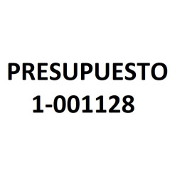 PRESUPUESTO 1-001128
