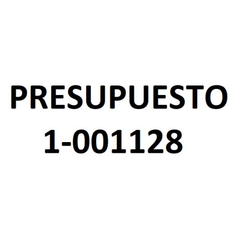 PRESUPUESTO 1-001128