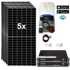 Kit Solar Aislado Vivienda 5kw