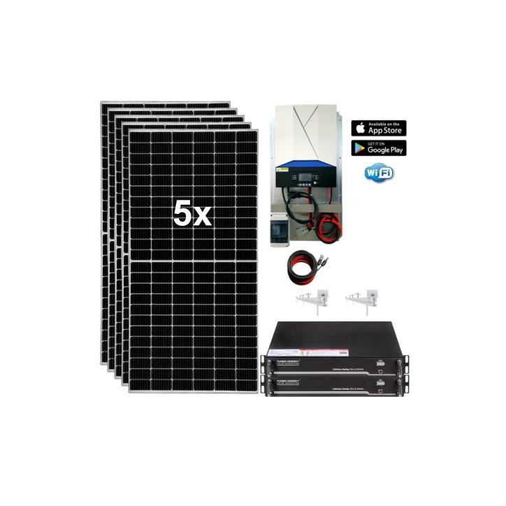 Kit Solar Aislado Vivienda 5kw