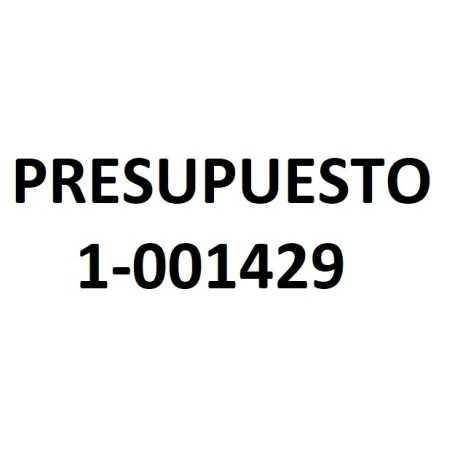 PRESUPUESTO 1-001429