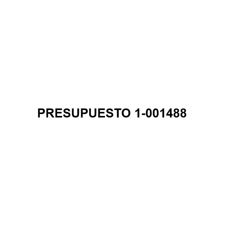 PRESUPUESTO 1-001488