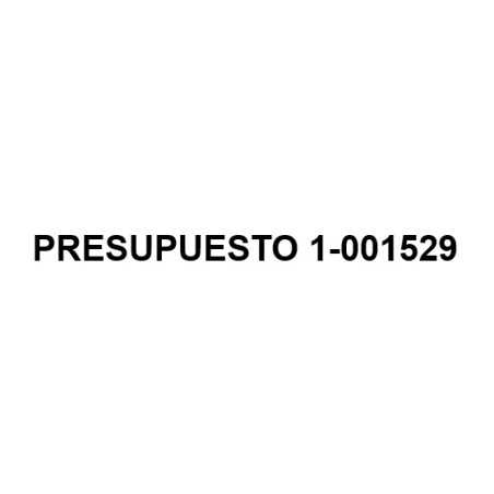 PRESUPUESTO 1-001529