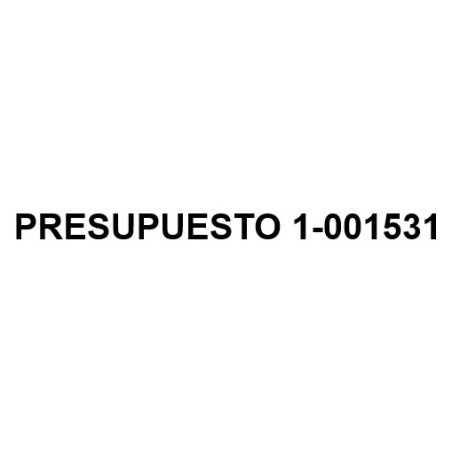 PRESUPUESTO 1-001531