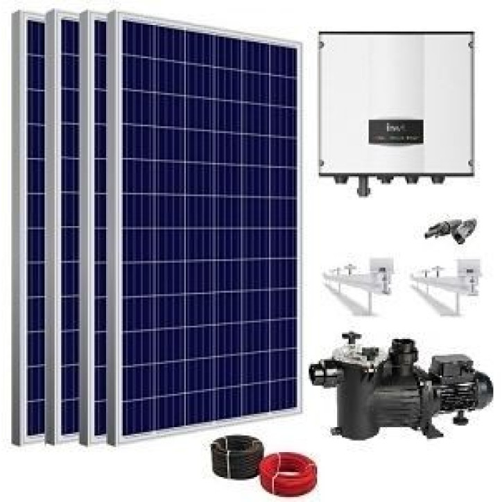 Kit Solar depuradora piscina con bomba 1cv