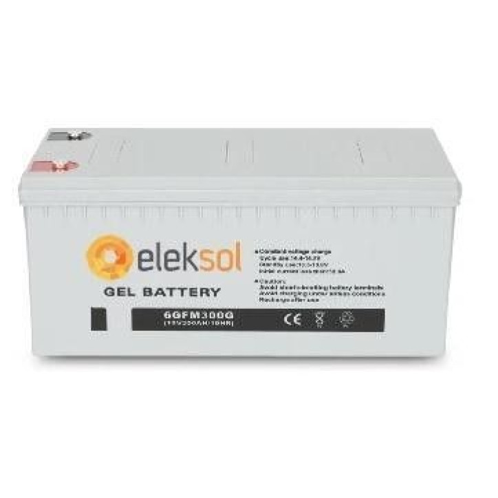 Batería Gel 300Ah 12V Eleksol Batería Gel 300Ah 12V Eleksol