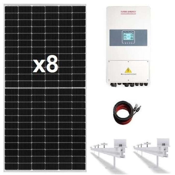 Kit Solar Turbo Energy 5.000W 18.000Whdia