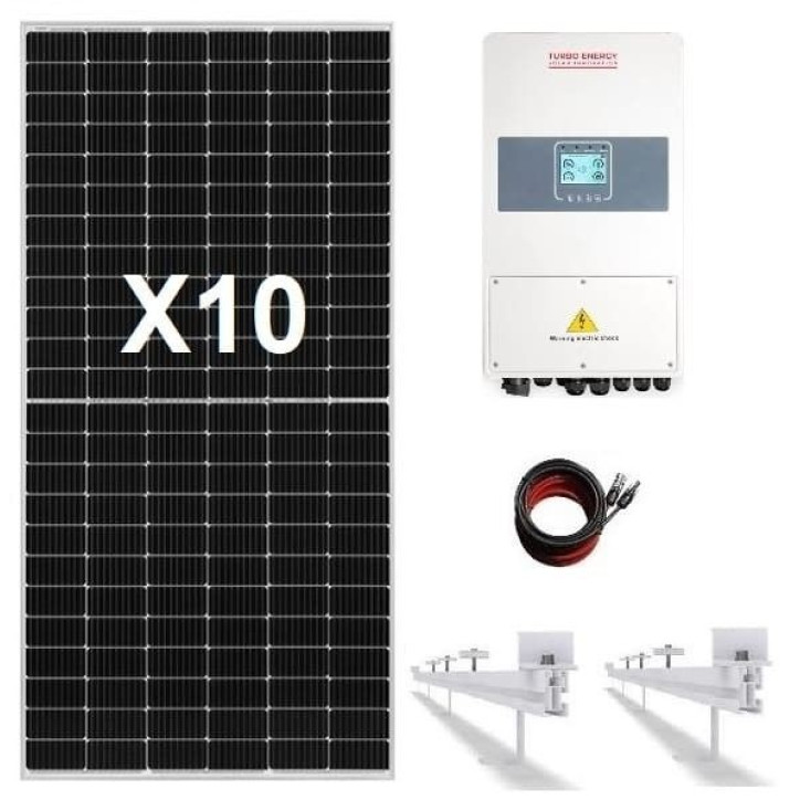 Kit Solar Turbo Energy 5.000W 23.500Whdia